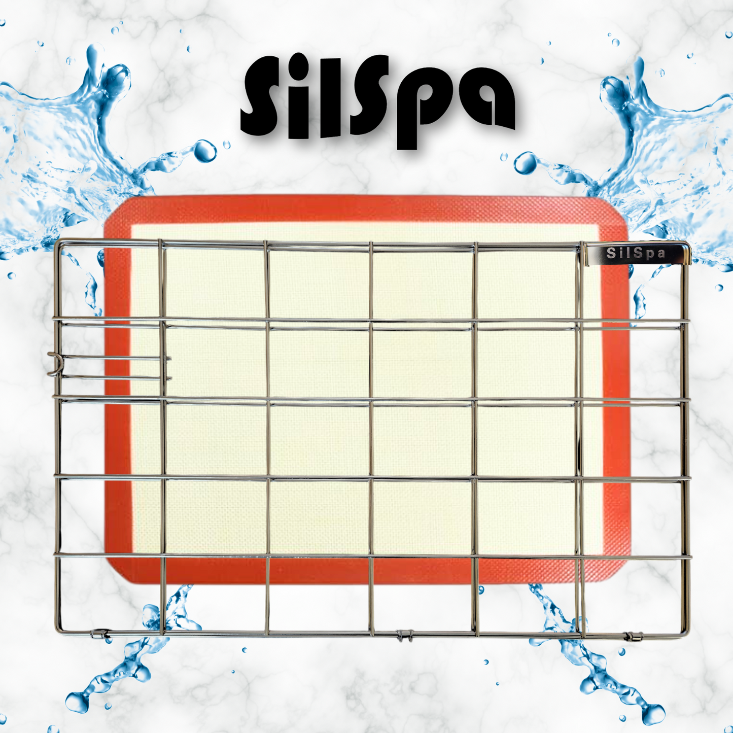 SilSpa - Silicone Baking Mat Dishwasher Caddy - FREE USA Shipping